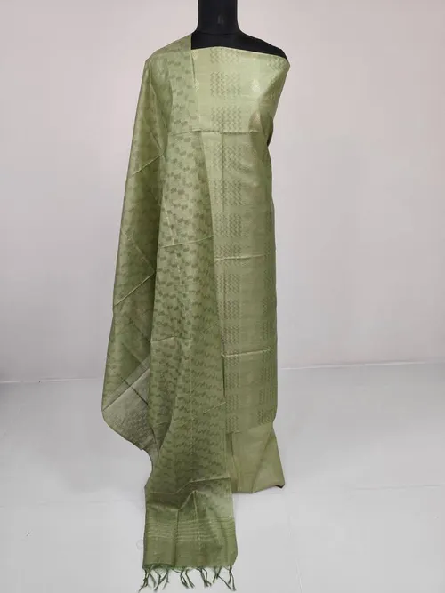 Beautifully Crafted Semi Tusser Bhagalpuri Suits Collection – Elegance in Every Thread